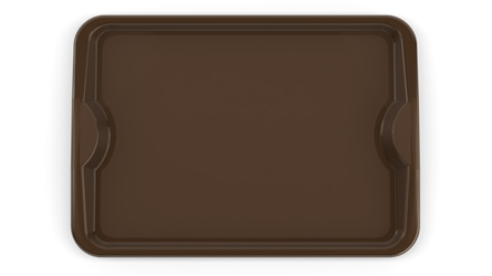 Bandeja Plástica Modelo VS 020 Verde Musgo