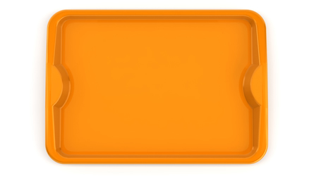 Bandeja Plástica Modelo VS 020 Verde Musgo