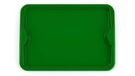 Bandeja Plástica Modelo VS 020 Verde Musgo