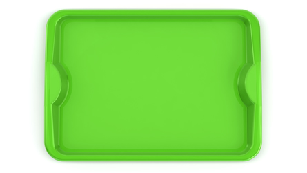 Bandeja Plástica Modelo VS 020 Verde Musgo