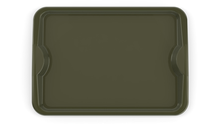 Bandeja Plástica Modelo VS 020 Verde Musgo