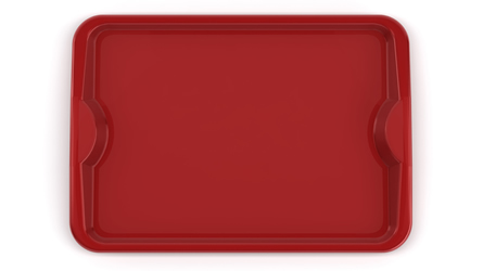 Bandeja Plástica Modelo VS 020 Verde Musgo