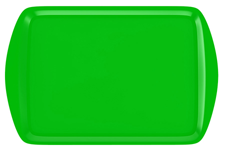 Bandeja Plástica Modelo VS 033 Verde Musgo