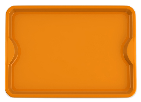 Bandeja Plástica Modelo VS 040 Laranja