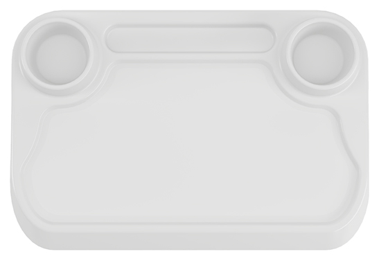 Bandeja Plástica Modelo VS 046 Verde Musgo