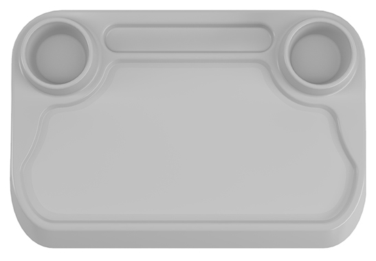 Bandeja Plástica Modelo VS 046 Verde Musgo