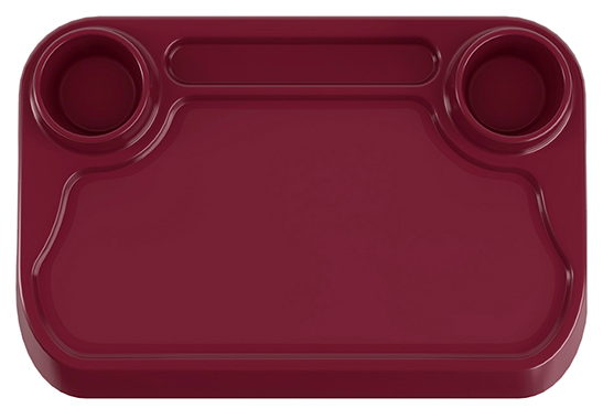 Bandeja Plástica Modelo VS 046 Verde Musgo