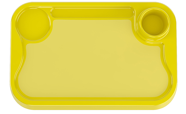 Bandeja Plástica Modelo VS 052 Verde Musgo