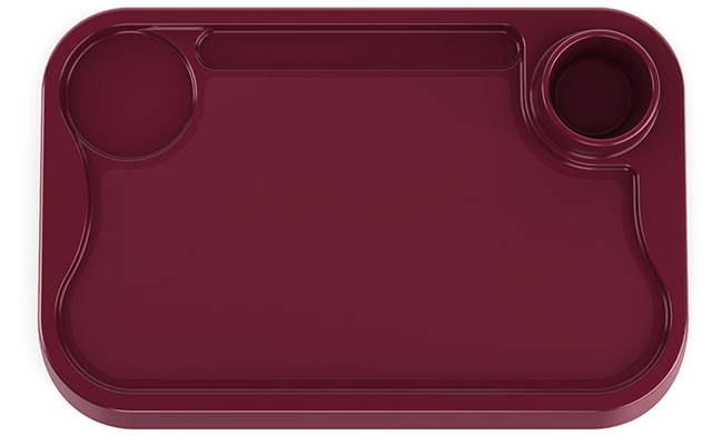 Bandeja Plástica Modelo VS 052 Verde Musgo